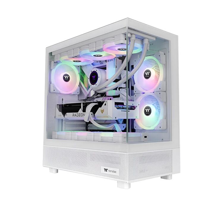 Gabinete Thermaltake View 270Plus TG ARGB 3xFan Blanco - Vista principal