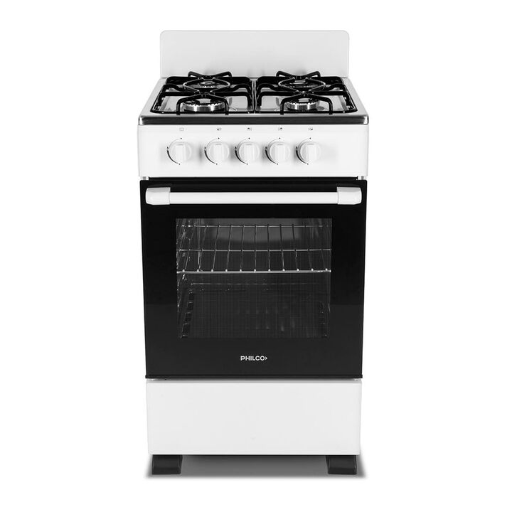 Cocina PHILCO PHCN50B multigas 50 cm 4 hornallas blanca - Vista principal