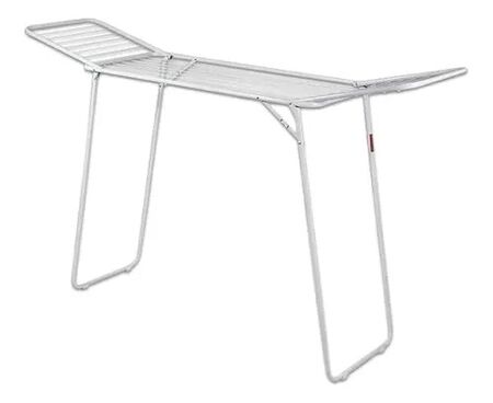 TENDEDERO HILGERT PLEGABLE CON ALAS ACERO BLANCO