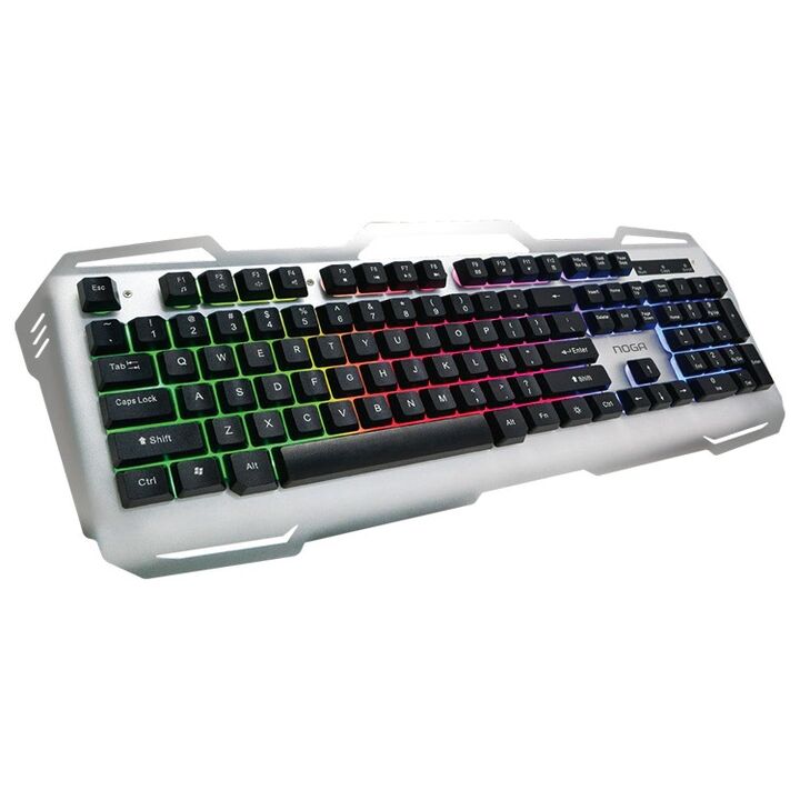 Teclado Multimedia Retroiluminado Noga NKB-K10 - Vista principal