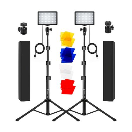 Panel Led Fotografía Gadnic LP-02 + Trípode Regulable