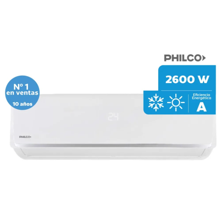 Aire Acondicionado Philco Split Frio calor 2750w - Vista principal