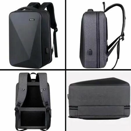 Mochila EXO TechGuard X7 PortaNotebook Antirrobo - Puerto USB y Candado