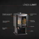 Calefactor Bosca a lena Limit 380 - Miniatura 4