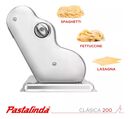 Maquina Pastalinda Clasica 200 Cromada 20cm Pastas Fideos - Miniatura 4