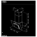 Campana de cocina TST Espejo Negra - 90cm - Miniatura 5