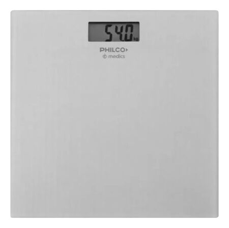 Balanza De Vidrio Templado Philco Hasta 180kg Bap2011pi Color Blanco