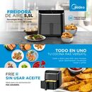 Freidora Sin Aceite Digital Midea Af-d155bar1 5,5 Lts 1700w - Miniatura 3