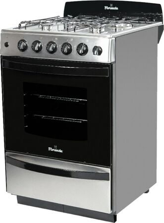 Cocina Florencia 5538 Multigas 4 Hornallas 56Cm Inox