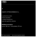 Anafe TST Vitroceramico Electrico 2 Hornallas - Miniatura 5