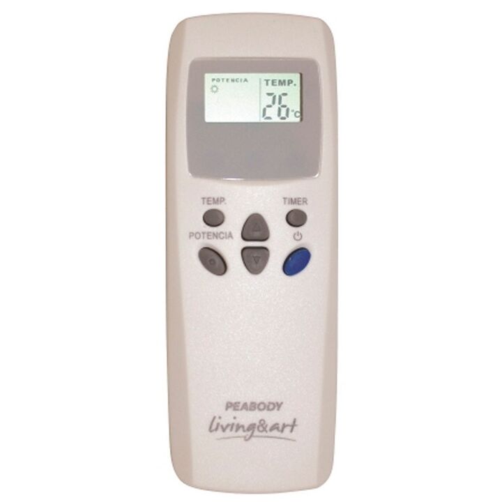 Calefactor Eléctrico Convector Peabody Pe-vqd20 Rojo 220v - Vista 6