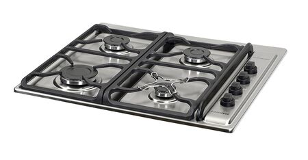 Anafe a gas LONGVIE A6600XF 60cm acero inox rejilla fundicion A