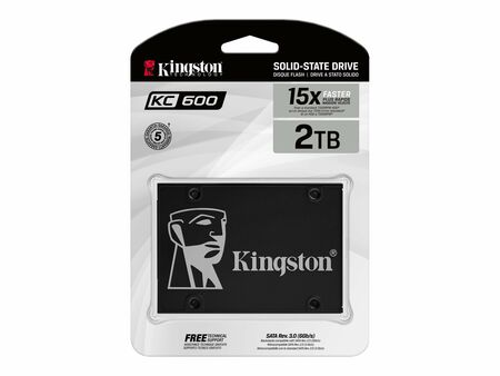 Disco Solido Interno Kingston 2048GB KC600 2.5 SAT3