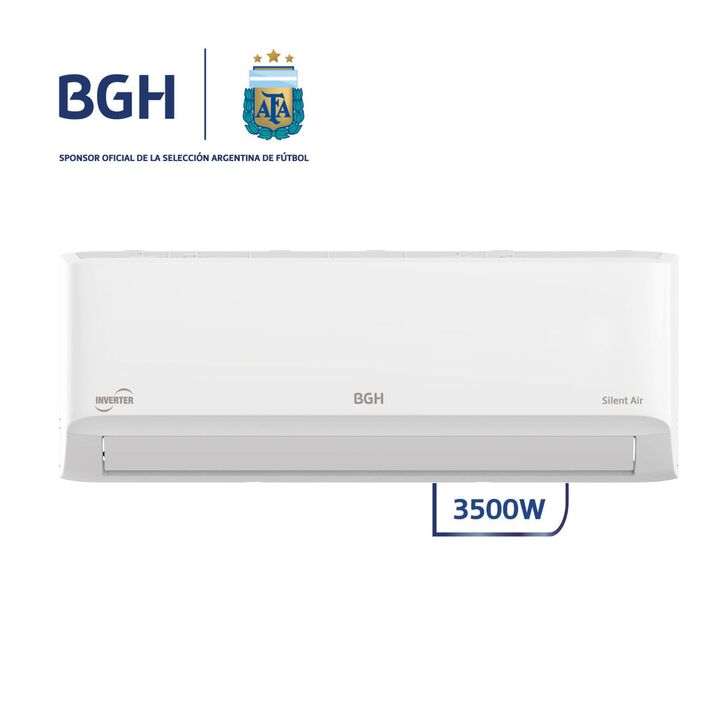 Aire Acondicionado BGH Silent Air BSI35WCLW Inverter 3500W Split FroCalor - Vista 2