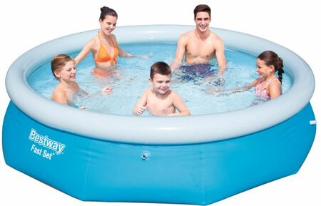 Pileta Inflable Redonda Bestway Fast Set 57009 3638 Litros