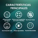 Heladera Hisense RT3N375NMC 379L No Frost Inverter Dispenser Inox - Miniatura 5