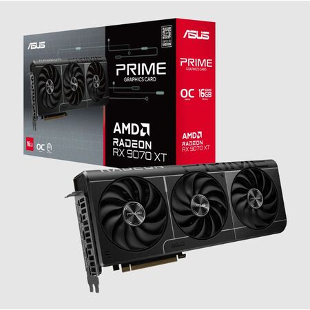 Placa de Video Asus 16GB RX9070XT Prime OC GDDR6