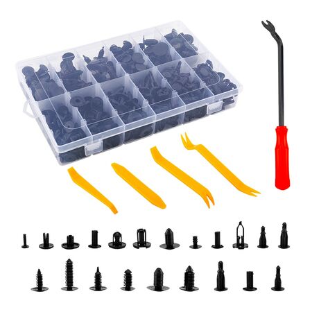 Kit de 240 Piezas Gadnic Herramienta De Extracción De Molduras Clips