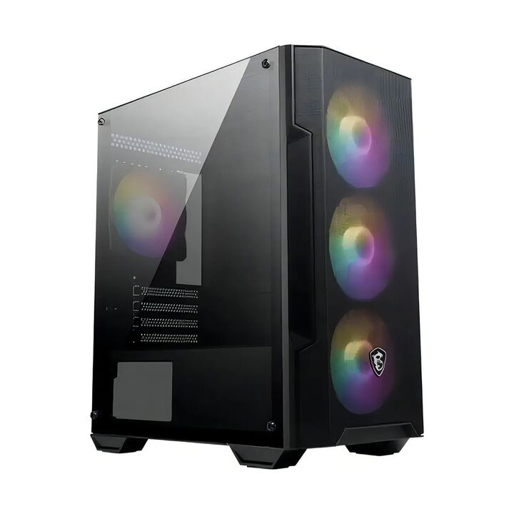 Gabinete MSI Mag Forja M100A Fan RGB Sin Fuente - Vista principal