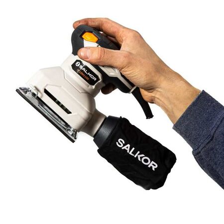 LIJADORA ORBITAL SALKOR LOH1100 - 13500 RPM - 250 WATTS, C/BOLSA RECOLECTORA (601.LOH1100)