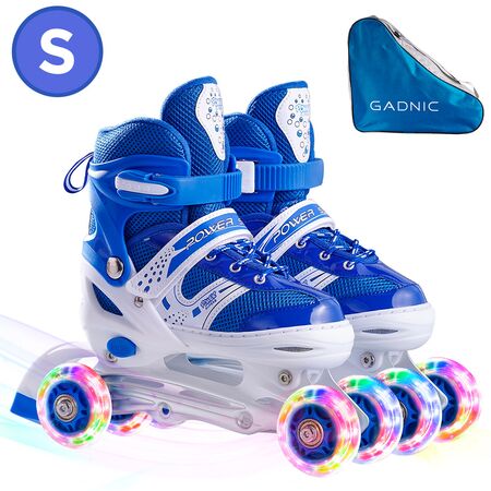 Rollers Para Niñas y Niños Extensibles Con Bolso  - Talle S