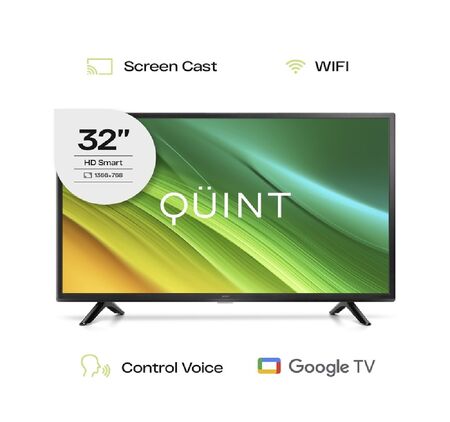 SMART TV QUINT 32" GOOGLE SMART HD QT4 