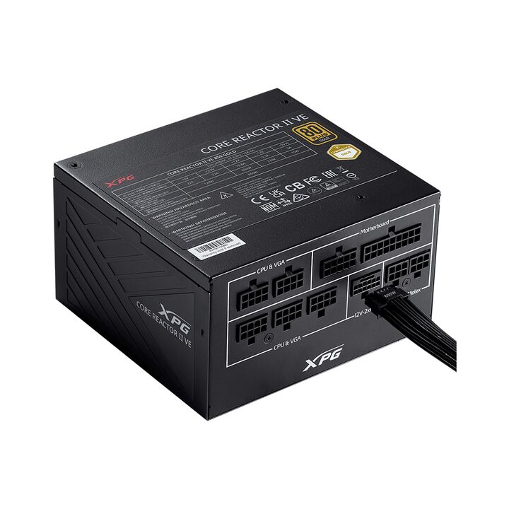 Fuente 850W ADATA XPG Core Reactor II Ve80mas Gold - Vista 3