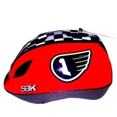 Casco Infantil Sbk Estampado Race