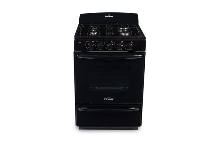 Cocina Florencia 5517F 56cm Negra Multigas - Vista principal