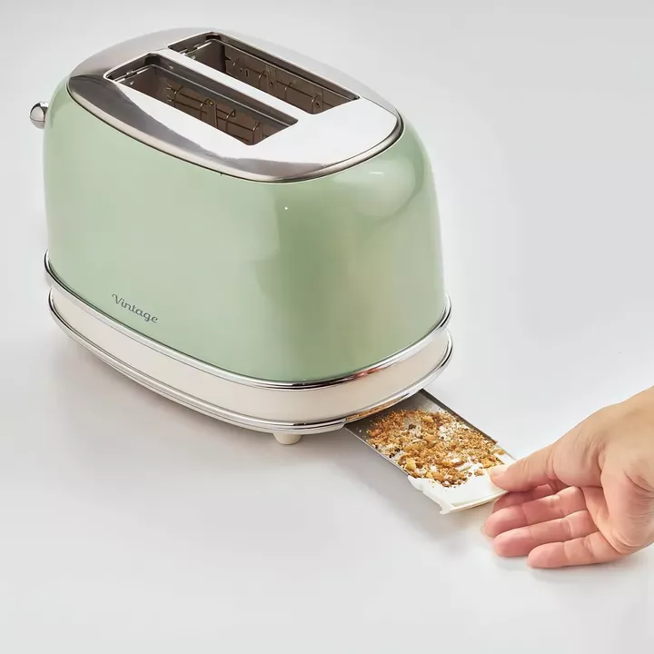Tostadora Eléctrica Ariete Vintage Verde 2 Ranuras - Vista 2