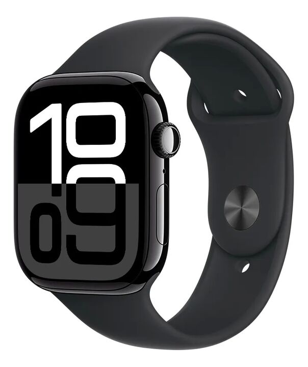 Apple Watch Series 10 GPS Aluminio 46 mm Negra M|L - Vista 2