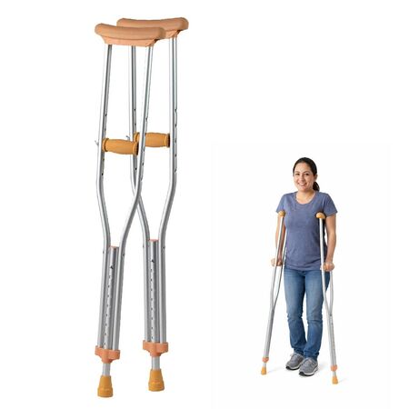 Par de Muletas Maverick BT709 Aluminio Regulable Small