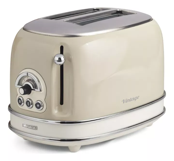 Tostadora Eléctrica Ariete Vintage Beige 2 Ranuras - Vista 1