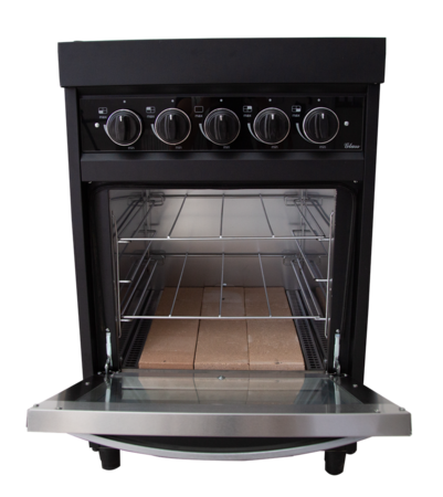 Cocina Semi Industrial Maraldi Glass Black  55cm