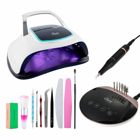 Kit de Manicura Gadnic Torno TCH45 + Cabina de uñas BQ6