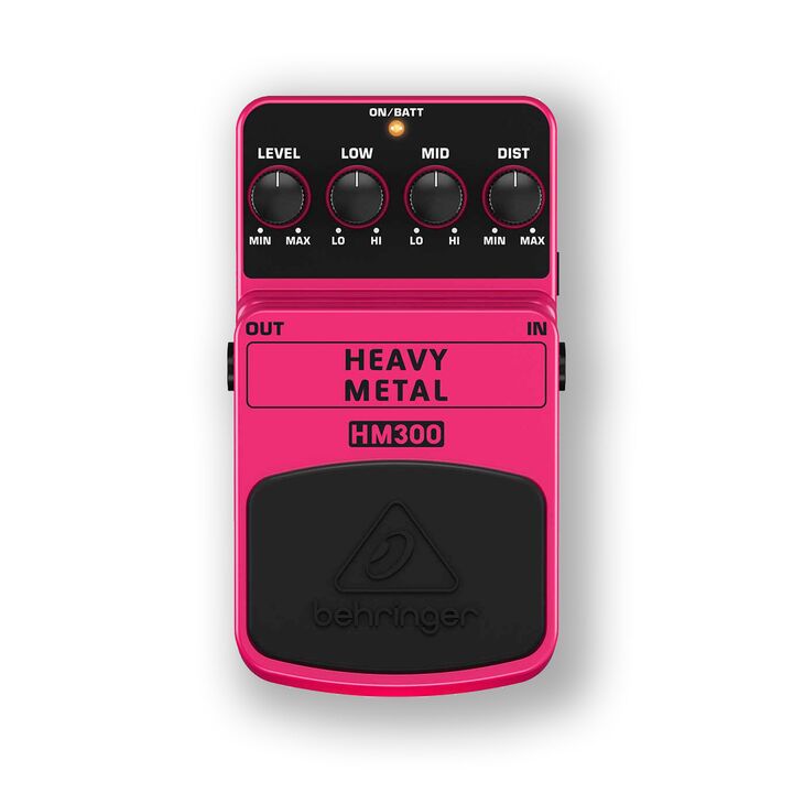PEDAL DE EFECTOS BEHRINGER HM300 FUCSIA - Vista 1