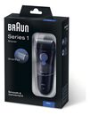 Afeitadora Braun Series 1 130S Lavable Cortapatillas Smartfoil 220V  - Miniatura 3