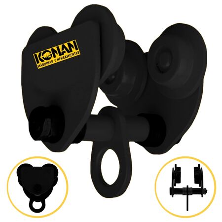 Konan Carro De Traslacion Manual Para Aparejo 2 Tns