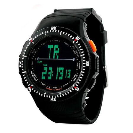 Reloj Sumergible Negro Gadnic Digital con Alarma