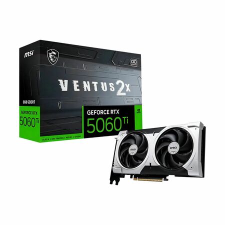 Placa De Video Nvidia Msi 5060 Ti Ventus 2x Plus 8gb Gddr7 912-V536-024