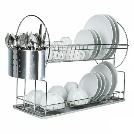 Secador de Platos Gadnic SEC08 Acero Inoxidable Moderno