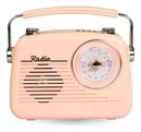 Radio Porttil Suono Bluetooth Vintage Retro Parlante Usb Aux Recargable - Miniatura 14