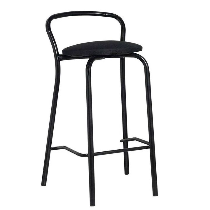 Banqueta Dielfe Milano Negra - Vista principal