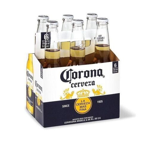 Cerveza Corona Botella 330cc - 6 pack - Vista principal