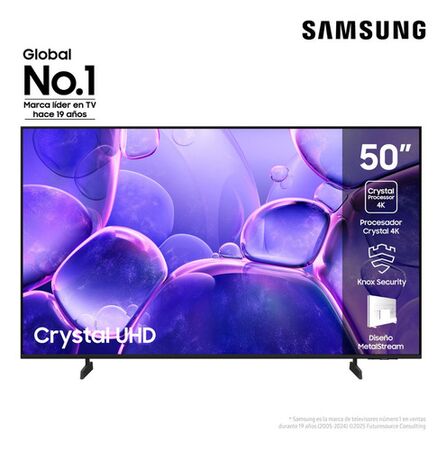 Smart Tv Samsung 50" UHD Crystal 4K U8000
