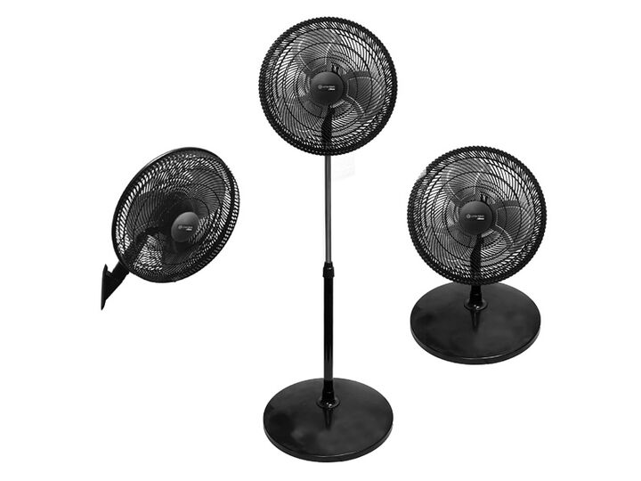 Ventilador de Pie Whitenblack 3-1 Aspas Metalicas 18" - Fabrica Liliana - Vista principal