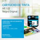 Cartucho de Tinta HP 122 CH561HL NEGRO original Serie 2050 - Miniatura 2
