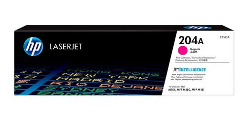 Toner Hp 204a Cf513a Magenta Original M154 MFP M180 MFP181 - Vista principal