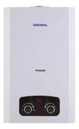 Calefon a gas SEÑORIAL EVOLUTION MAX 14 lts sin llama piloto GAS NATURAL