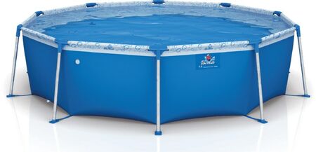 Pileta Estructural Tiburoncito Redonda De Lona 4500 Litros